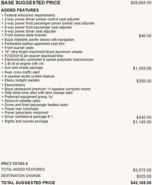 2017 Buick LaCrosse Essence