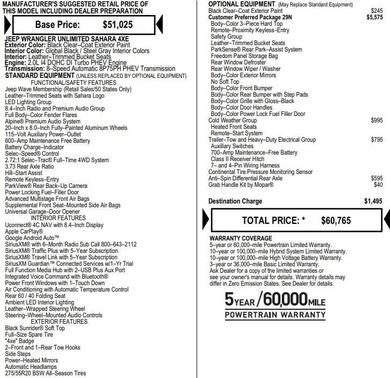 2021 Jeep Wrangler Unlimited 4xe Sahara