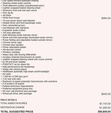 White Frost Tri-Coat 2018 GMC Sierra 1500 SLT