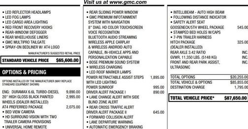 2023 GMC Sierra 2500 AT4