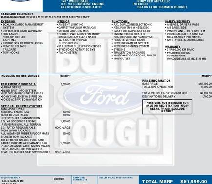 2016 Ford F-150 Lariat