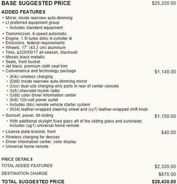 2018 Chevrolet Malibu LT