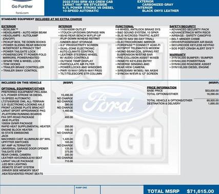 2022 Ford F-250 Lariat