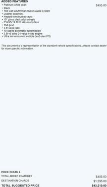 Platinum White Pearl 2023 Honda Odyssey Sport