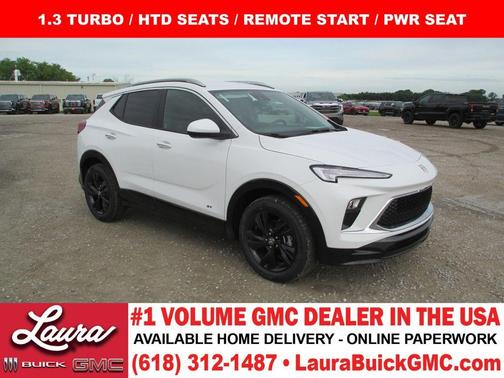 Summit White 2026 Buick Encore GX Sport Touring