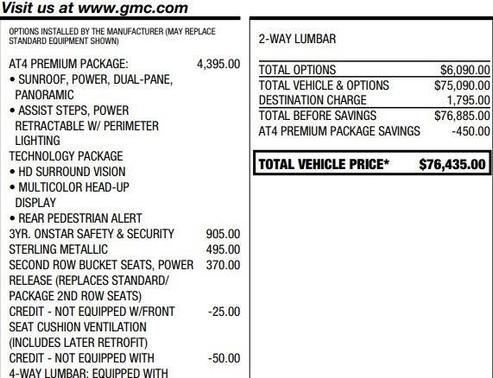 2023 GMC Yukon AT4
