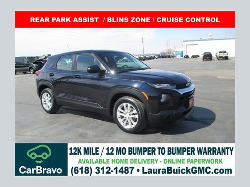 Mosaic Black Metallic 2021 Chevrolet Trailblazer LS