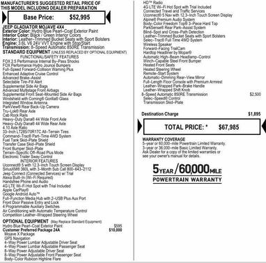 2024 Jeep Gladiator Mojave