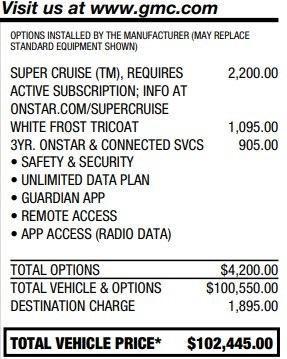 2023 GMC Yukon XL Denali Ultimate