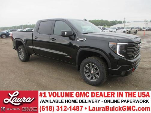 Onyx Black 2026 GMC Sierra 1500 AT4
