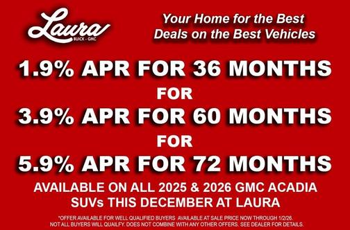 2026 GMC Acadia Elevation