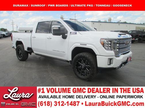 Summit White 2020 GMC Sierra 2500 Denali
