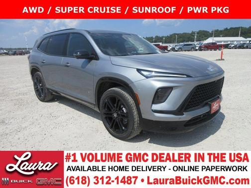 Moonstone Gray Metallic 2026 Buick Enclave Sport Touring