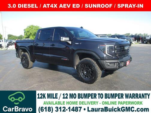 Titanium Rush Metallic 2024 GMC Sierra 1500 AT4X