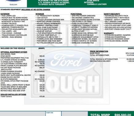 2024 Ford F-350 Platinum