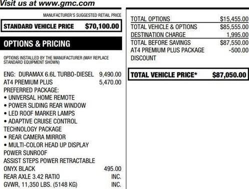 2024 GMC Sierra 2500 AT4
