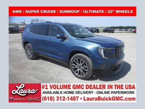 Metallic 2026 GMC Acadia DENALI ULTIMATE