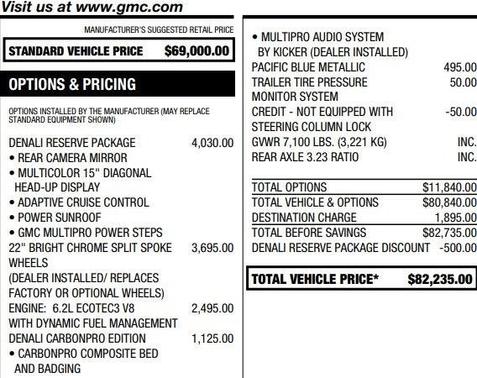 2023 GMC Sierra 1500 Denali