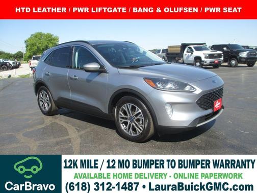 Iconic Silver Metallic 2021 Ford Escape SEL