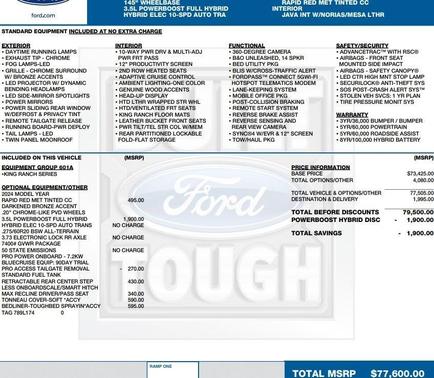 2024 Ford F-150 King Ranch