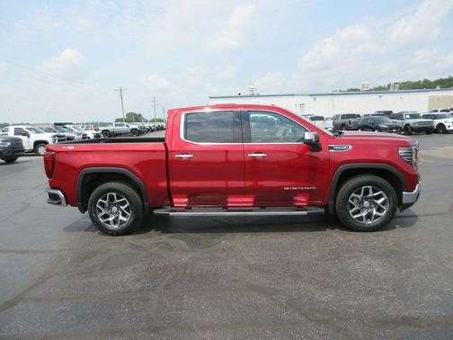 Volcanic Red 2024 GMC Sierra 1500 SLT
