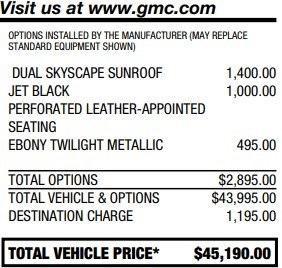 2021 GMC Acadia AT4