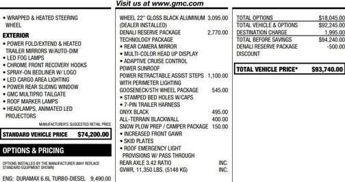 2024 GMC Sierra 2500 Denali
