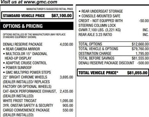 2023 GMC Sierra 1500 Denali