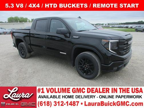 Onyx Black 2026 GMC Sierra 1500 Elevation