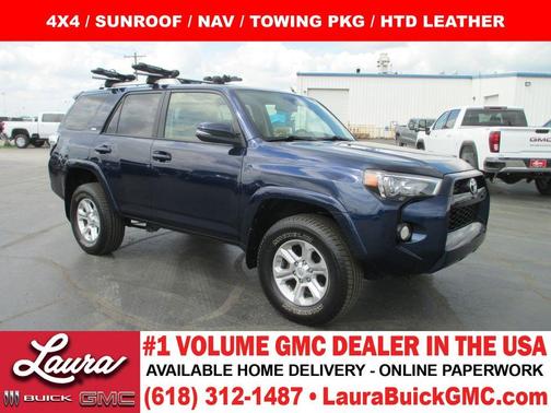 Nautical Blue Pearl 2016 Toyota 4Runner SR5 Premium