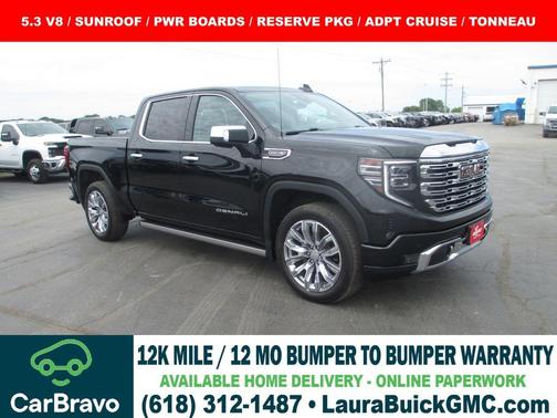 Onyx Black 2022 GMC Sierra 1500 Denali