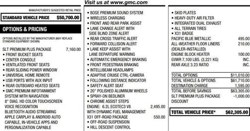 2020 GMC Sierra 1500 SLT