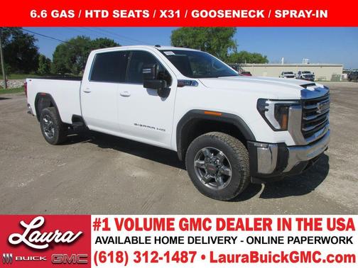 Summit White 2026 GMC Sierra 3500 SLE