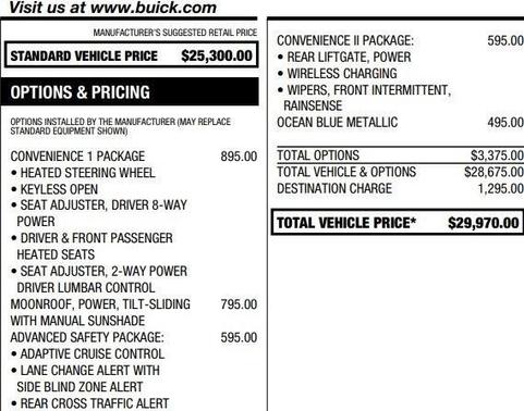 2025 Buick Envista Sport Touring
