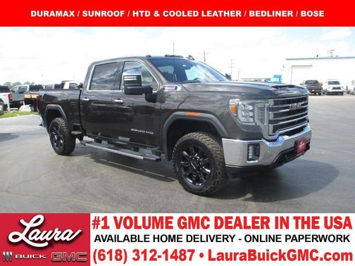 Brownstone Metallic 2020 GMC Sierra 2500 SLT