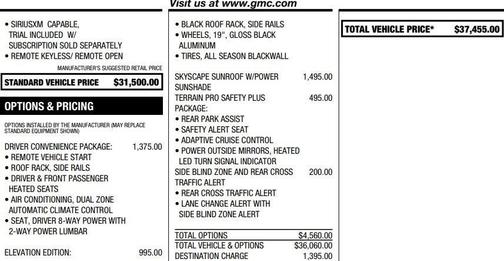 2023 GMC Terrain SLE