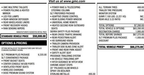 2025 GMC Sierra 1500 SLT