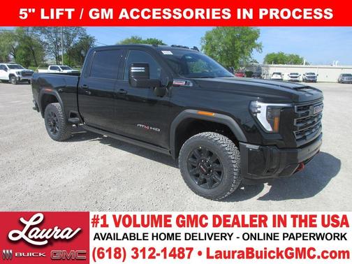 Onyx Black 2026 GMC Sierra 2500 AT4