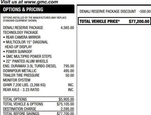 2026 GMC Sierra 1500 Denali