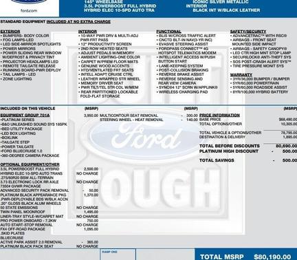 2023 Ford F-150 Platinum
