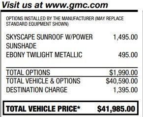 2024 GMC Terrain Denali