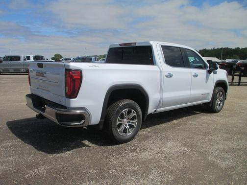 Glacier White 2026 GMC Sierra 1500 SLT
