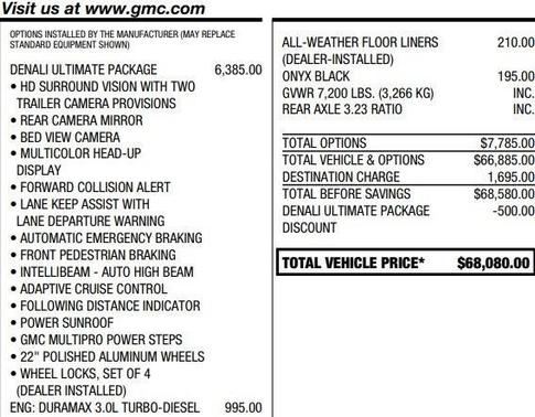2021 GMC Sierra 1500 Denali