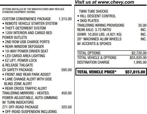 2025 Chevrolet Silverado 2500 Custom