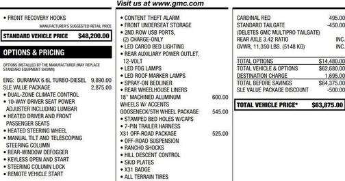 2021 GMC Sierra 2500 SLE