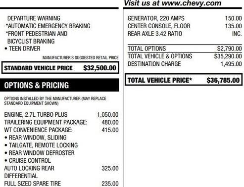 2023 Chevrolet Colorado WT