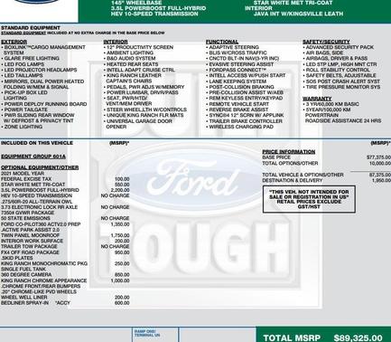 2021 Ford F-150 King Ranch