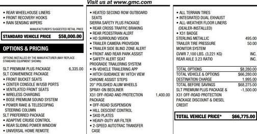 2025 GMC Sierra 1500 SLT