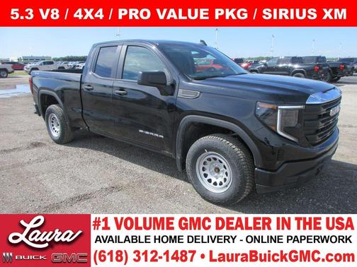 Onyx Black 2026 GMC Sierra 1500 Pro