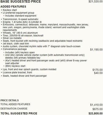 Silver Ice Metallic 2018 Chevrolet Cruze LT
